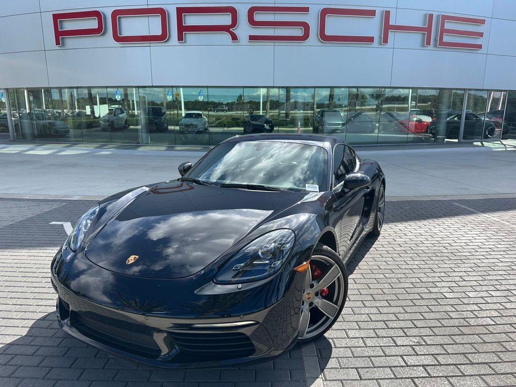 used 2024 Porsche 718 Cayman car, priced at $81,995