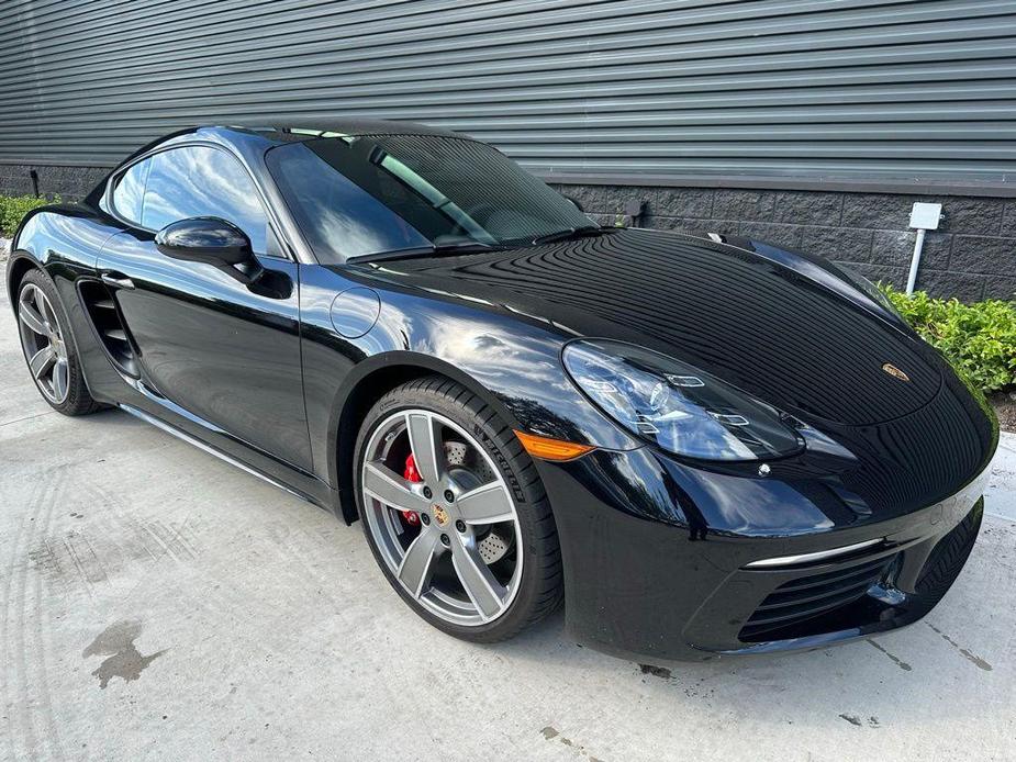 used 2024 Porsche 718 Cayman car, priced at $81,995