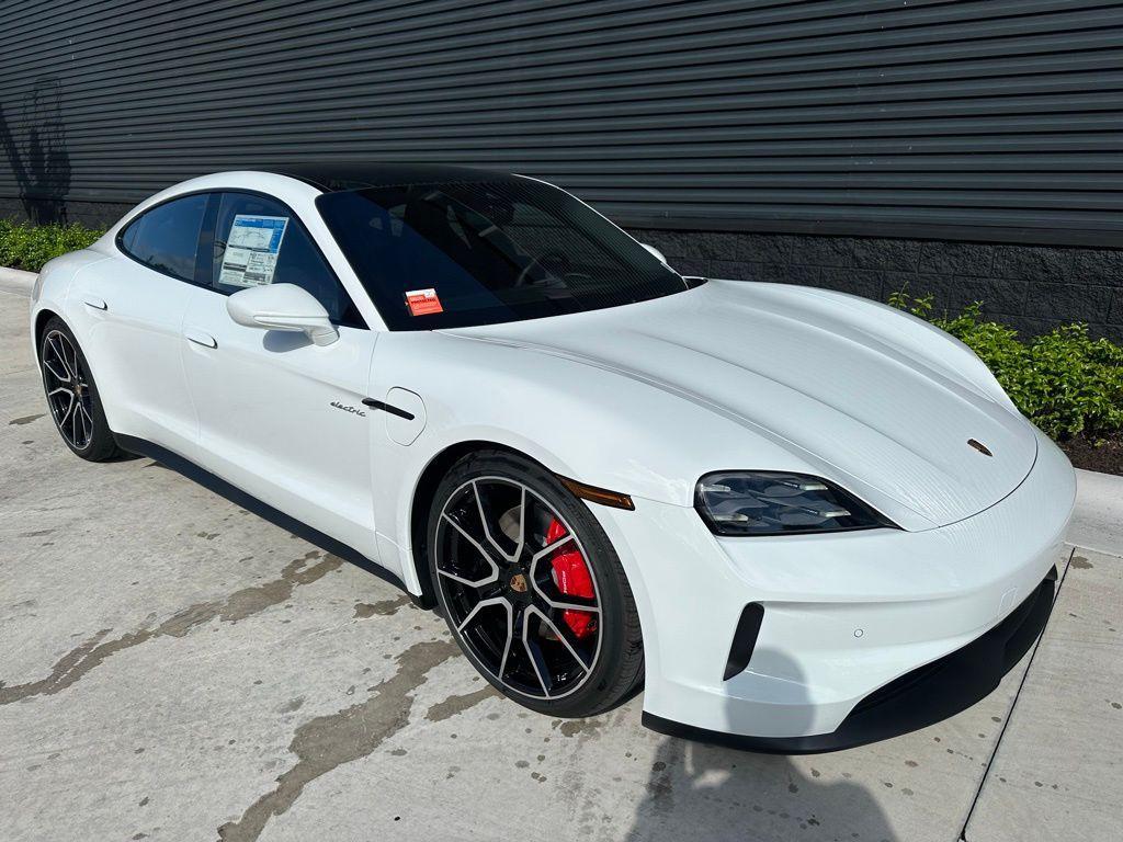 used 2025 Porsche Taycan car, priced at $144,999