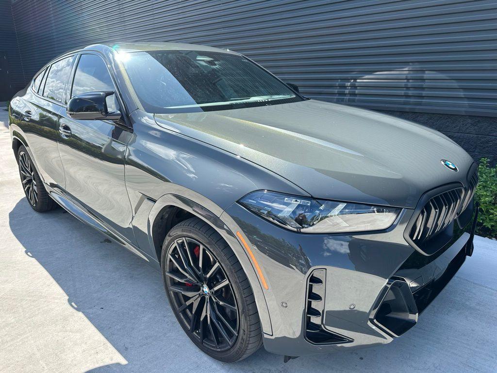 used 2024 BMW X6 car, priced at $83,975