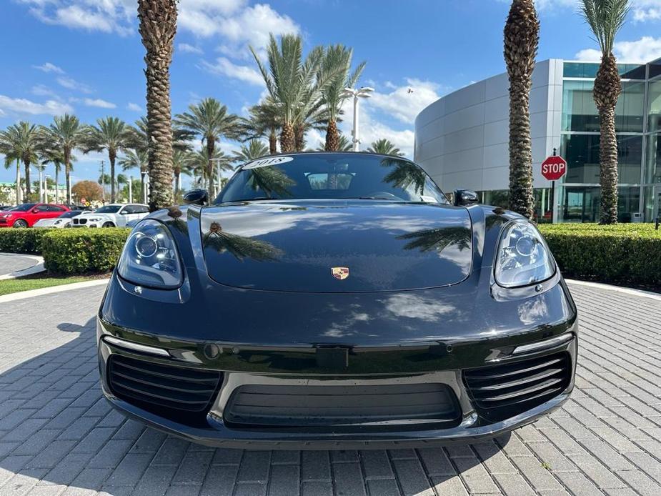 used 2018 Porsche 718 Boxster car, priced at $69,975