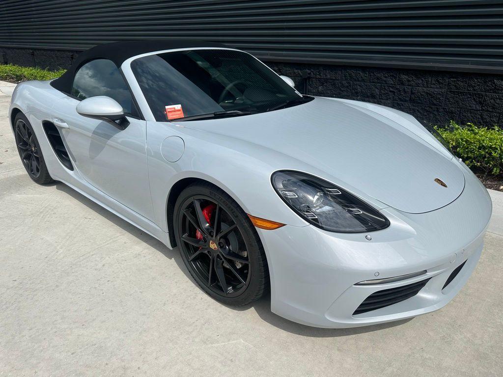 used 2024 Porsche 718 Boxster car, priced at $106,510