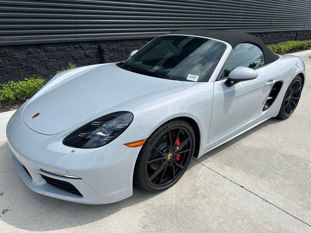 used 2024 Porsche 718 Boxster car, priced at $106,510