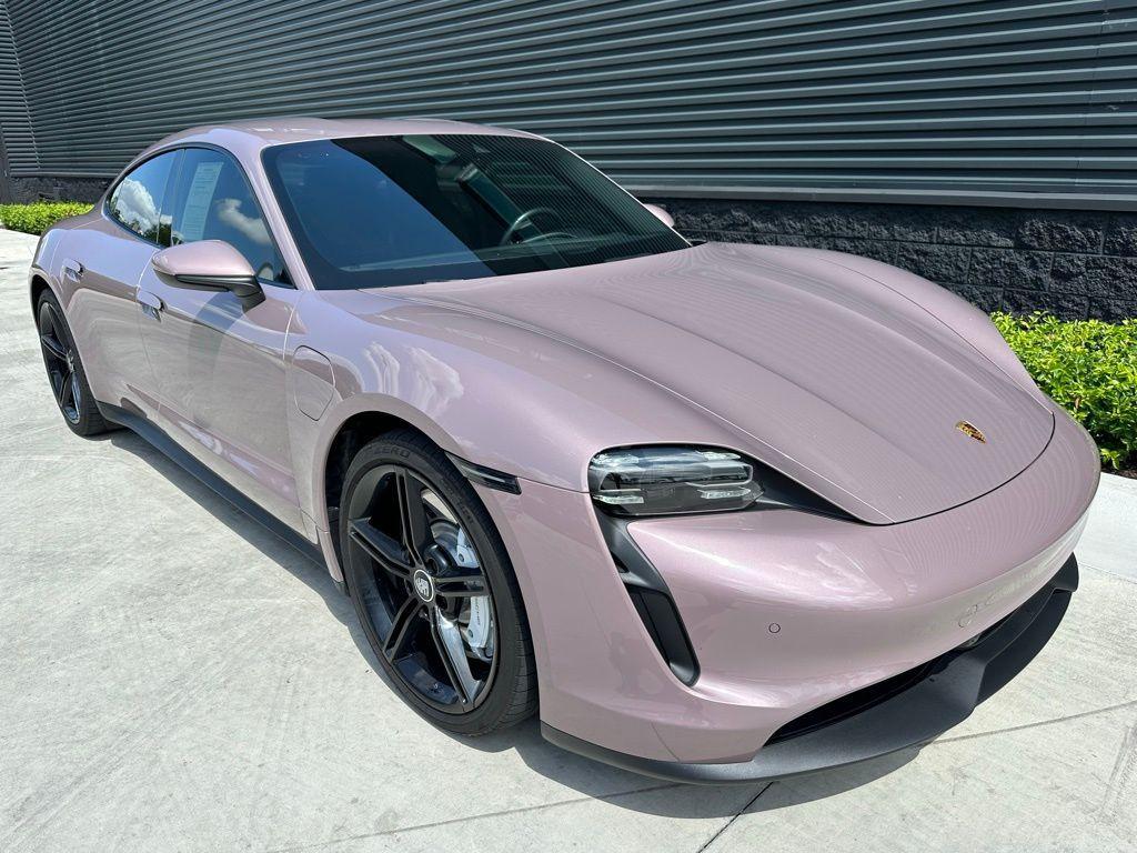 used 2022 Porsche Taycan car, priced at $58,995
