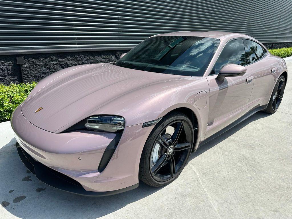 used 2022 Porsche Taycan car, priced at $58,995