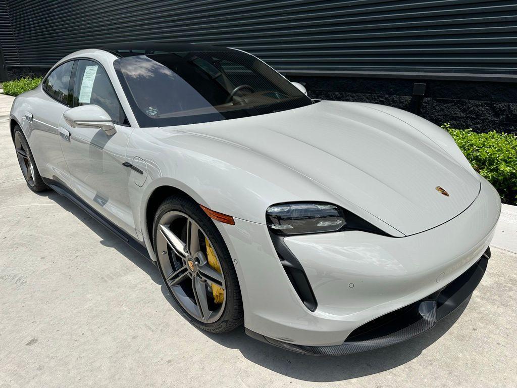 used 2024 Porsche Taycan car, priced at $134,995