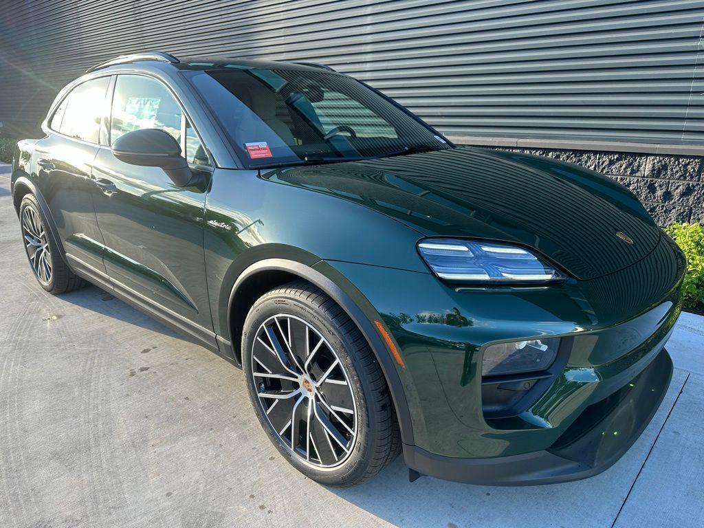 used 2024 Porsche Macan Electric car, priced at $92,610