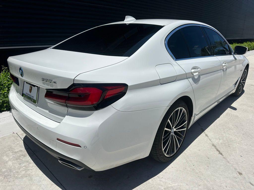 used 2023 BMW 530e car, priced at $37,995