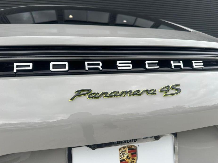 used 2022 Porsche Panamera e-Hybrid car, priced at $89,995