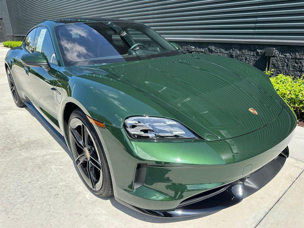 used 2025 Porsche Taycan car, priced at $108,995