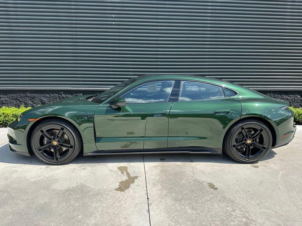 used 2025 Porsche Taycan car, priced at $108,995