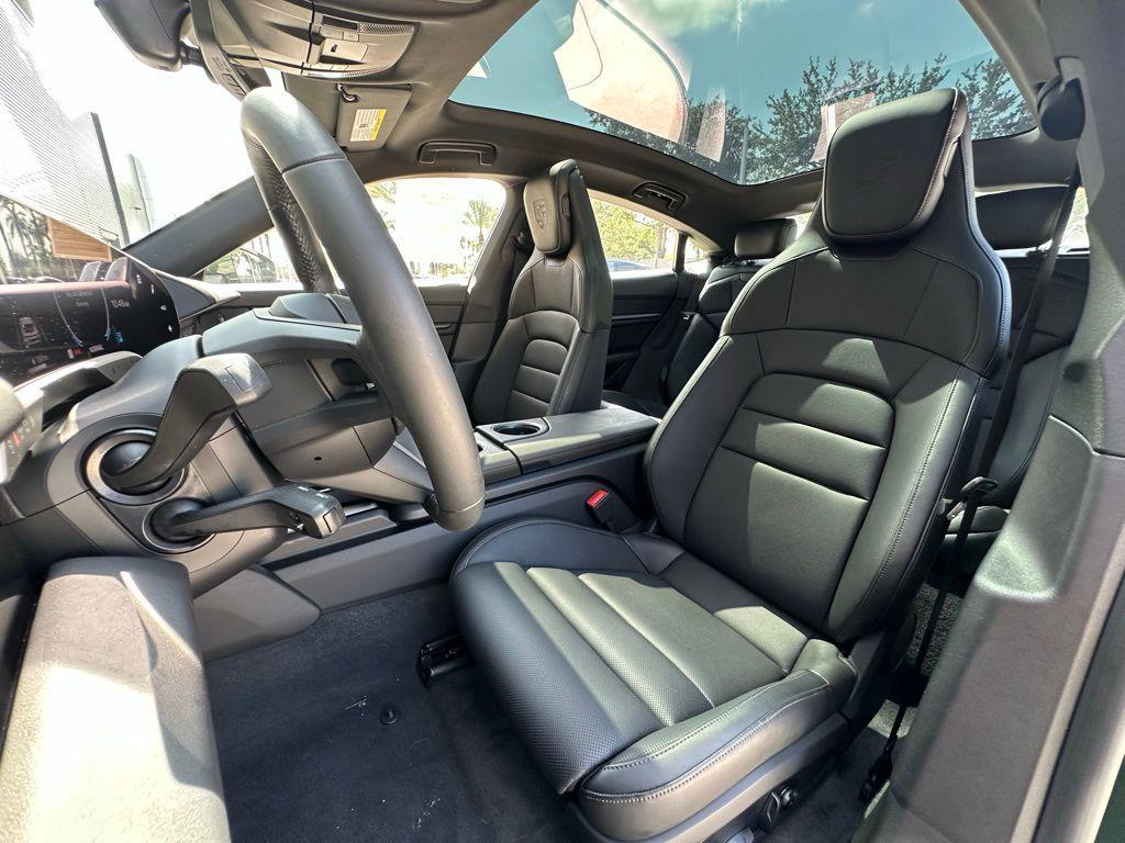 used 2025 Porsche Taycan car, priced at $108,995
