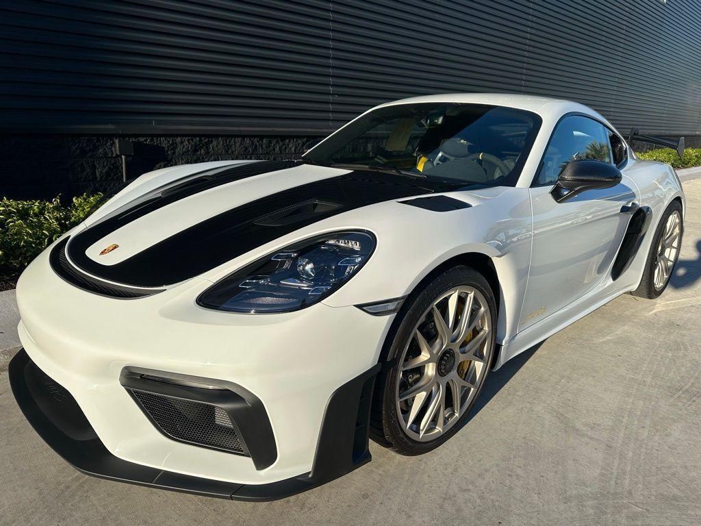 used 2024 Porsche 718 Cayman car, priced at $214,995