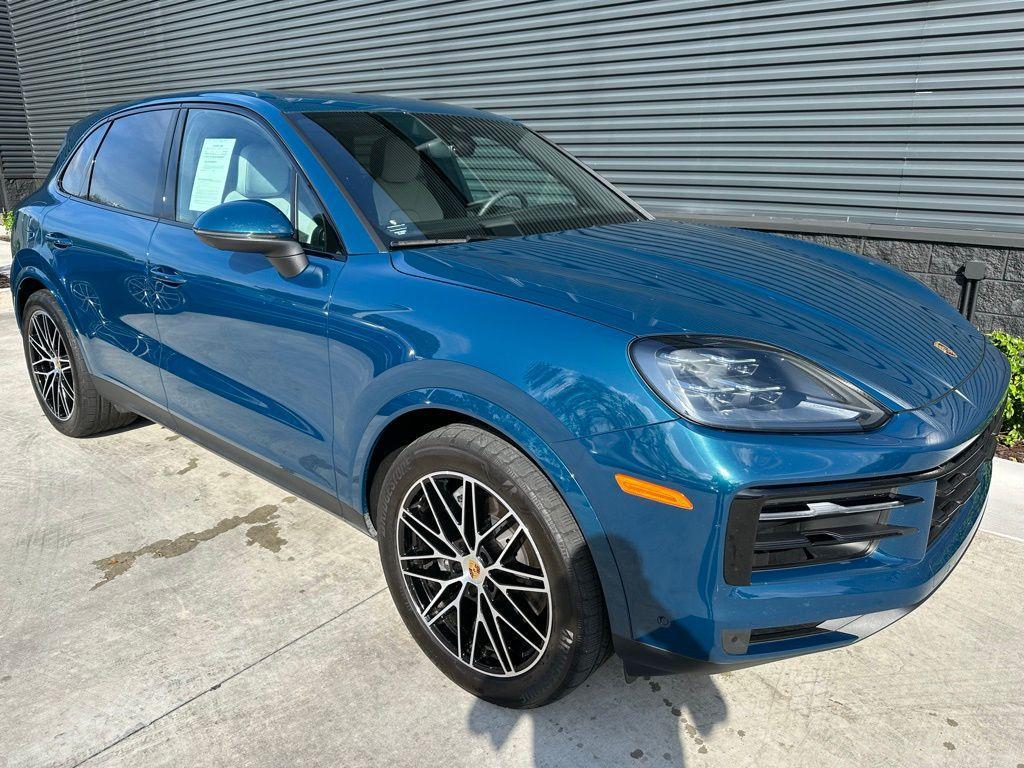 used 2024 Porsche Cayenne car, priced at $82,995