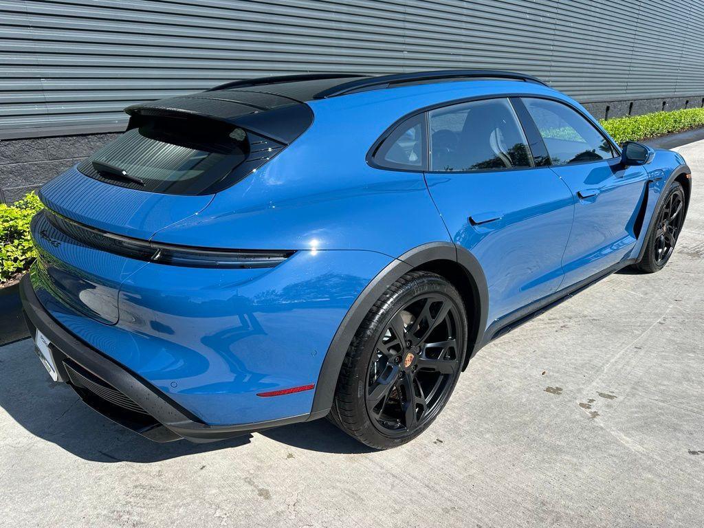 used 2025 Porsche Taycan car, priced at $127,695