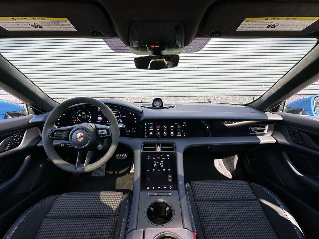 used 2025 Porsche Taycan car, priced at $127,695