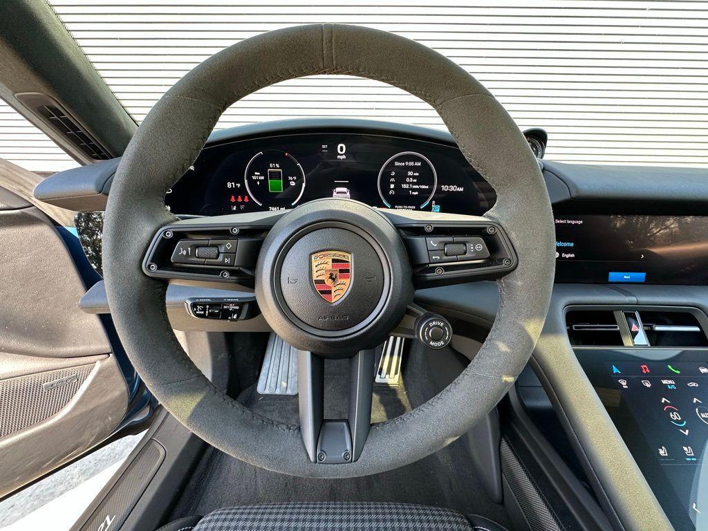 used 2025 Porsche Taycan car, priced at $127,695