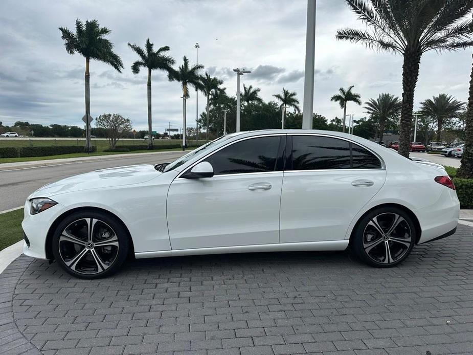 used 2022 Mercedes-Benz C-Class car, priced at $38,995