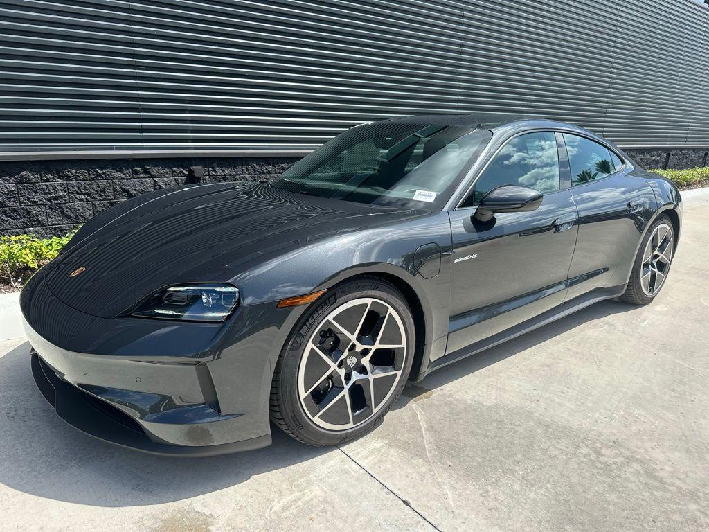 used 2025 Porsche Taycan car, priced at $107,999