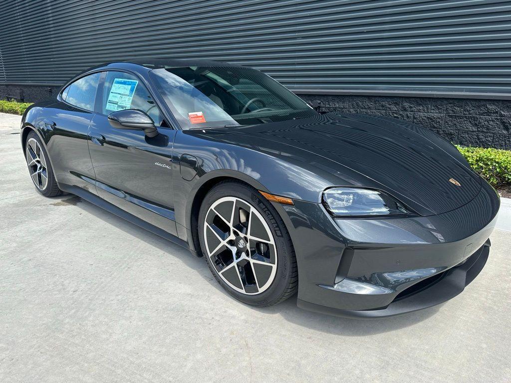 used 2025 Porsche Taycan car, priced at $107,999