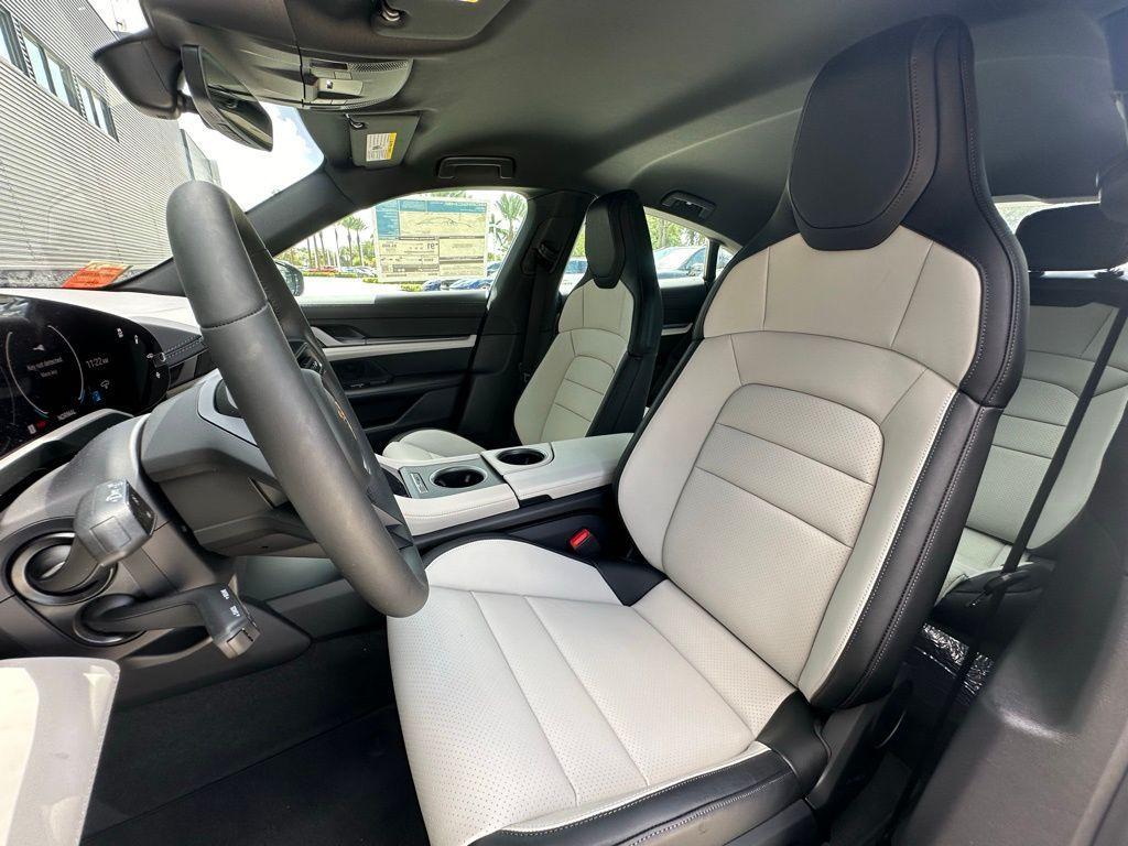 used 2025 Porsche Taycan car, priced at $107,999