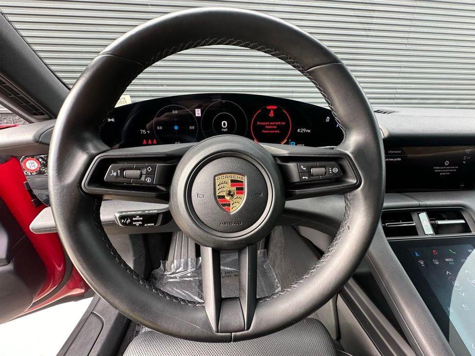 used 2021 Porsche Taycan car, priced at $58,995