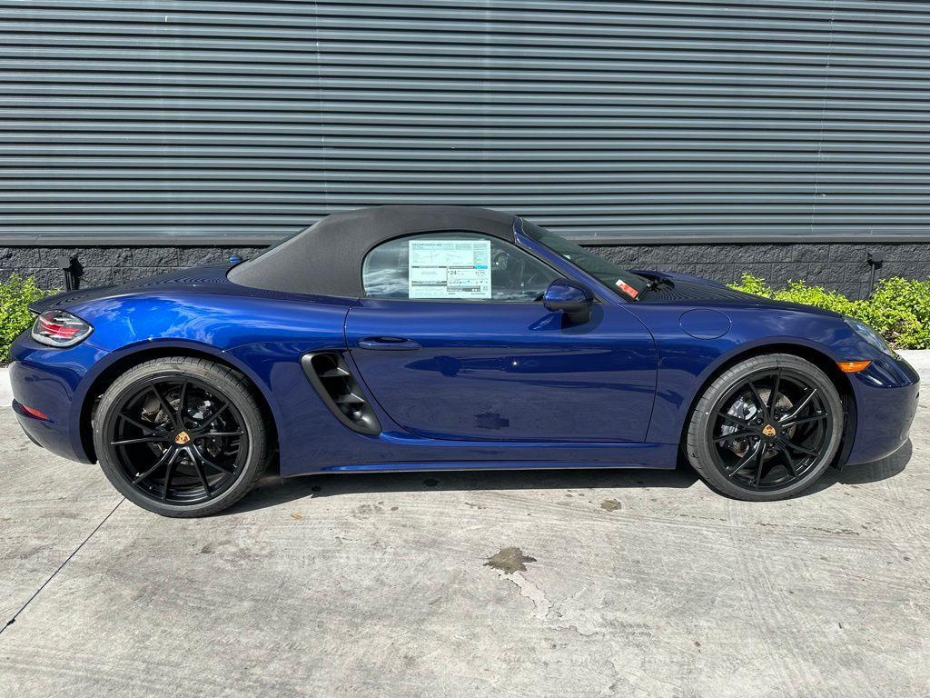 used 2025 Porsche 718 Boxster car, priced at $90,075