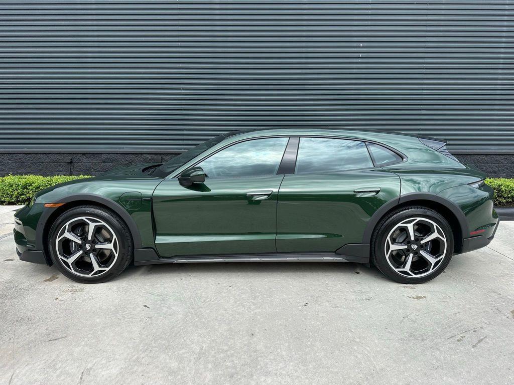 used 2025 Porsche Taycan car, priced at $124,995