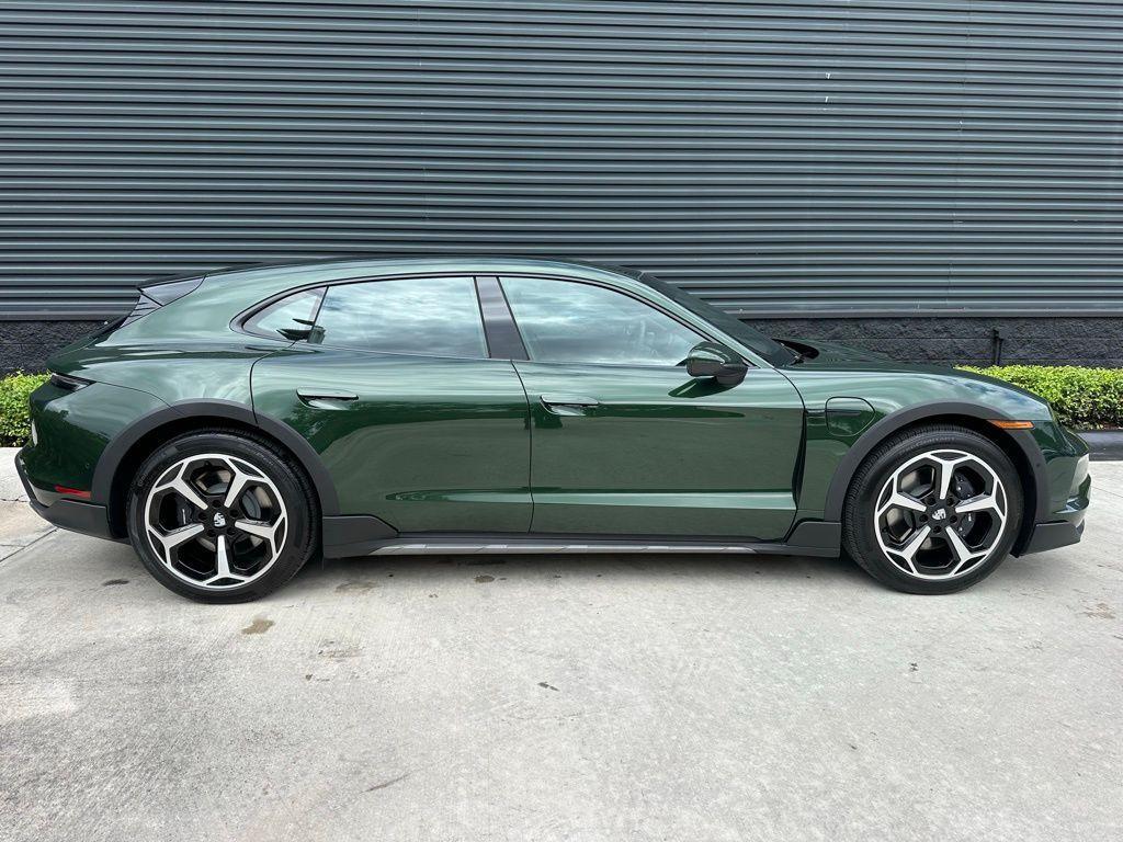 used 2025 Porsche Taycan car, priced at $124,995
