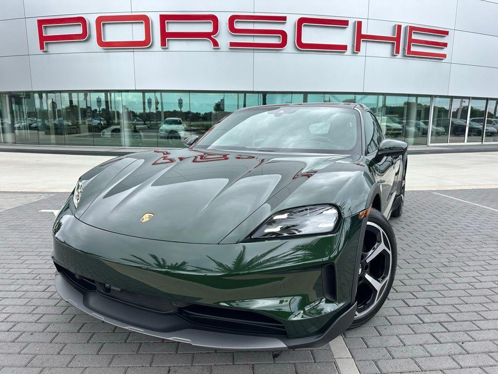 used 2025 Porsche Taycan car, priced at $124,995