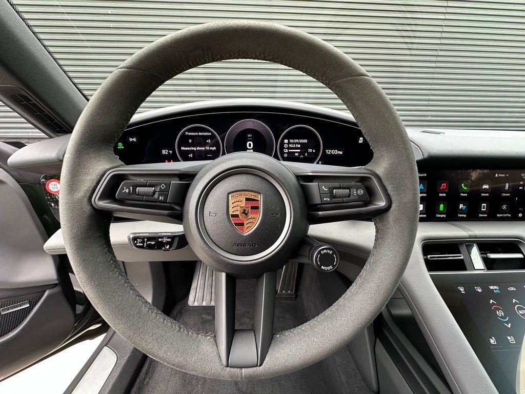 used 2025 Porsche Taycan car, priced at $124,995