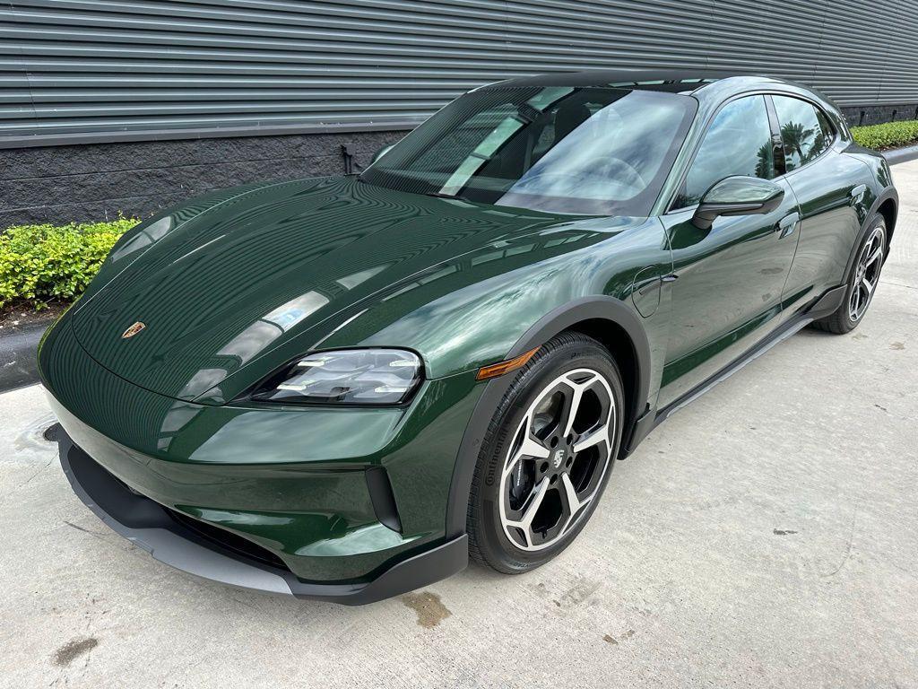 used 2025 Porsche Taycan car, priced at $124,995