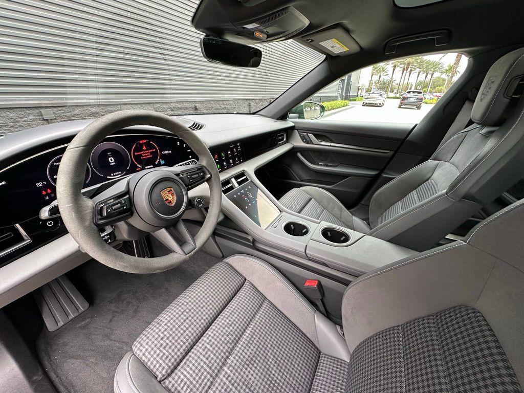 used 2025 Porsche Taycan car, priced at $124,995