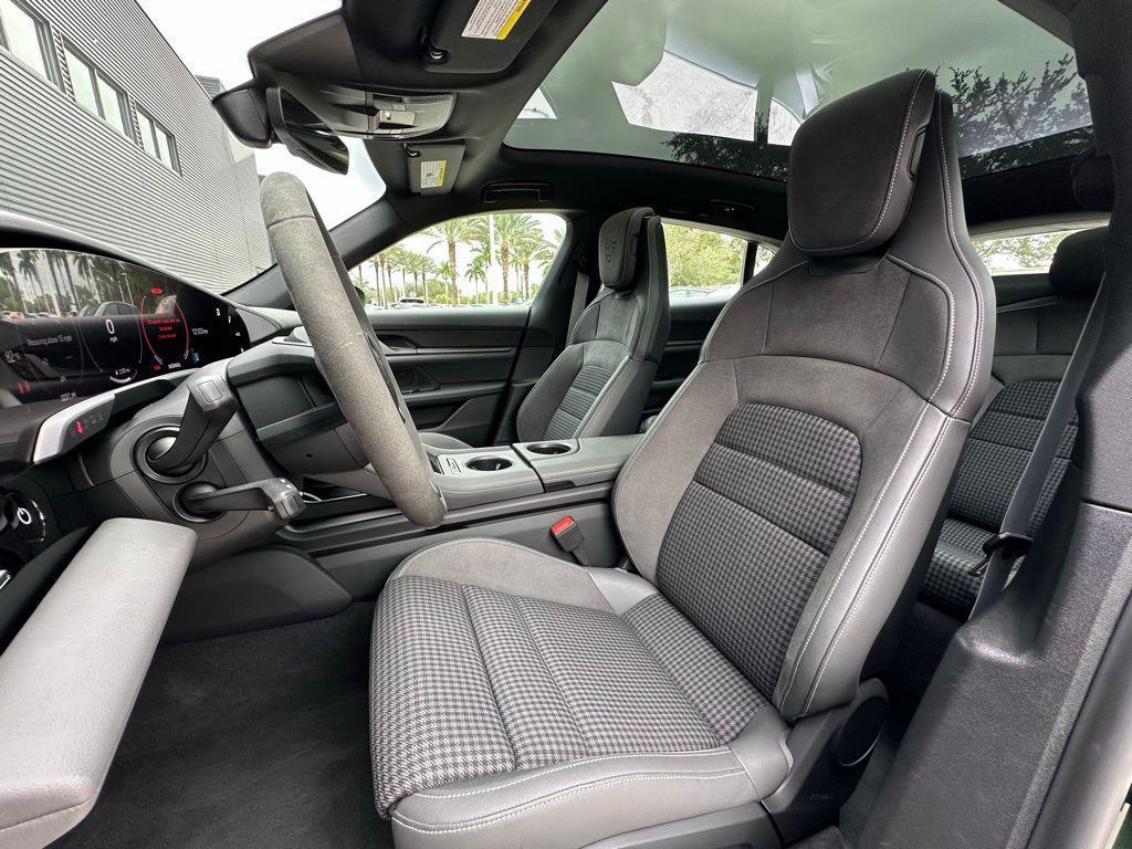 used 2025 Porsche Taycan car, priced at $124,995