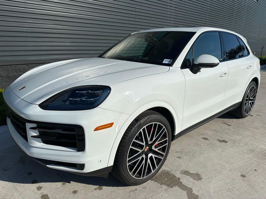 used 2024 Porsche Cayenne car, priced at $115,440