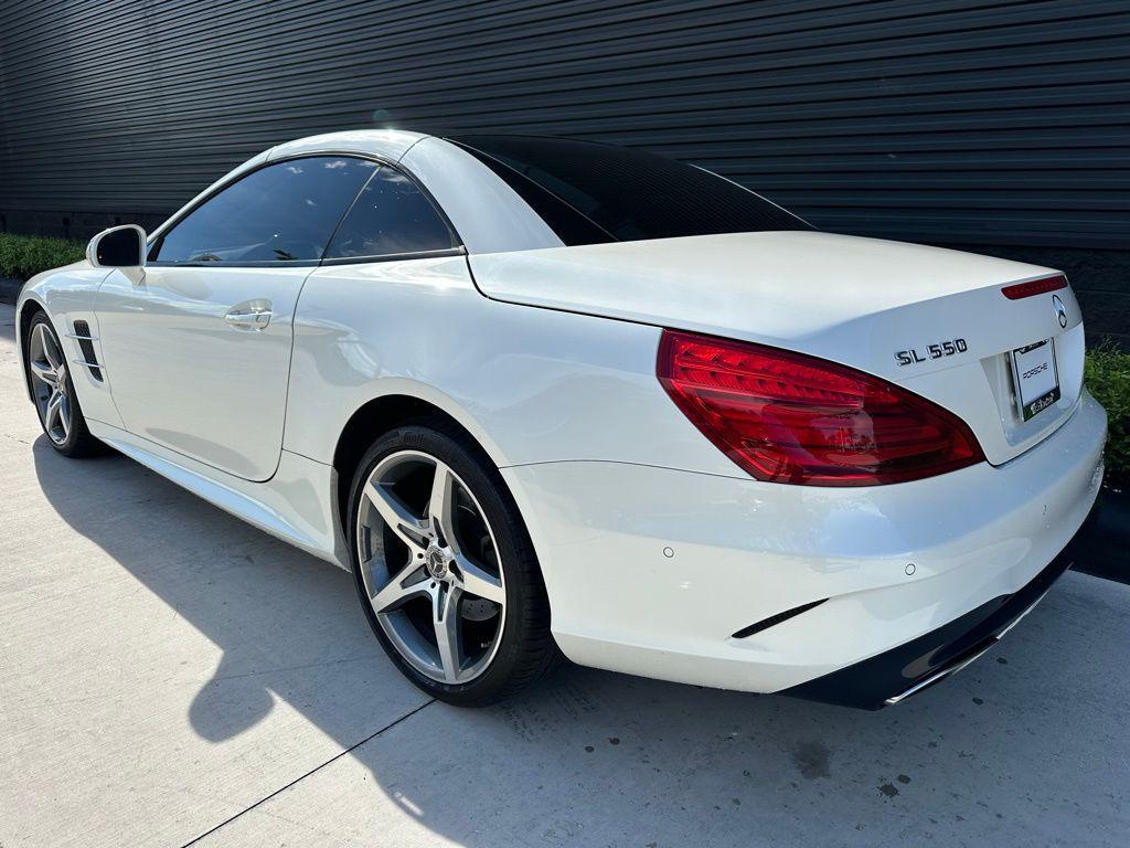 used 2017 Mercedes-Benz SL 550 car, priced at $52,995