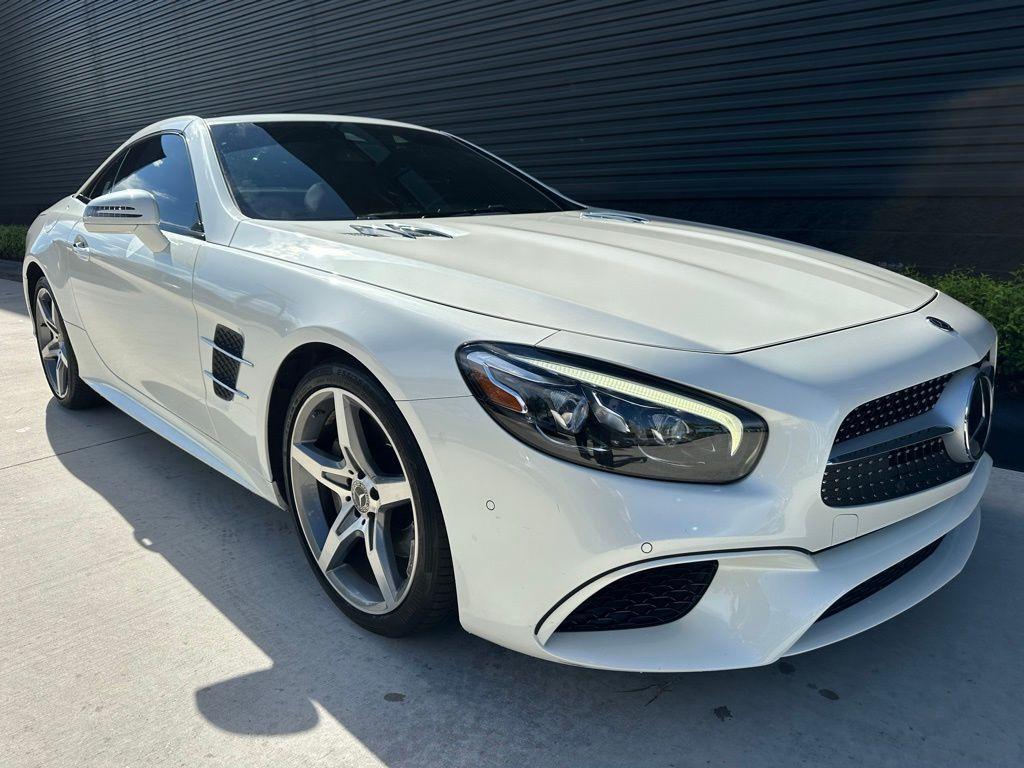 used 2017 Mercedes-Benz SL 550 car, priced at $52,995