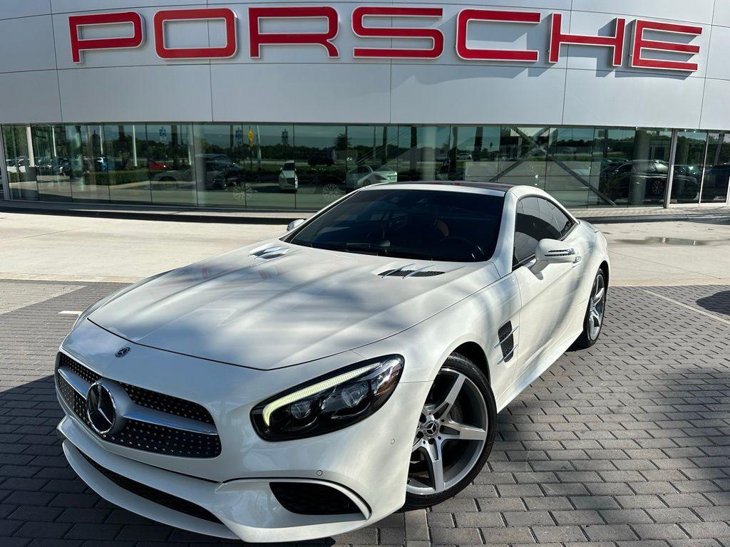 used 2017 Mercedes-Benz SL 550 car, priced at $52,995