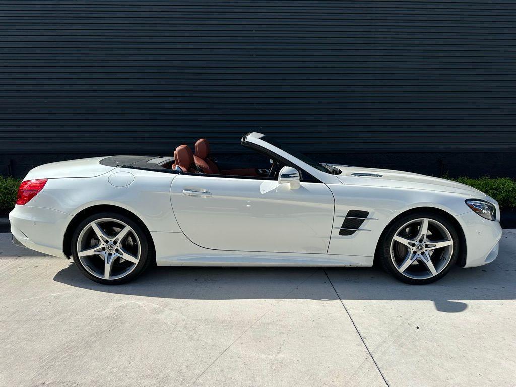 used 2017 Mercedes-Benz SL 550 car, priced at $52,995