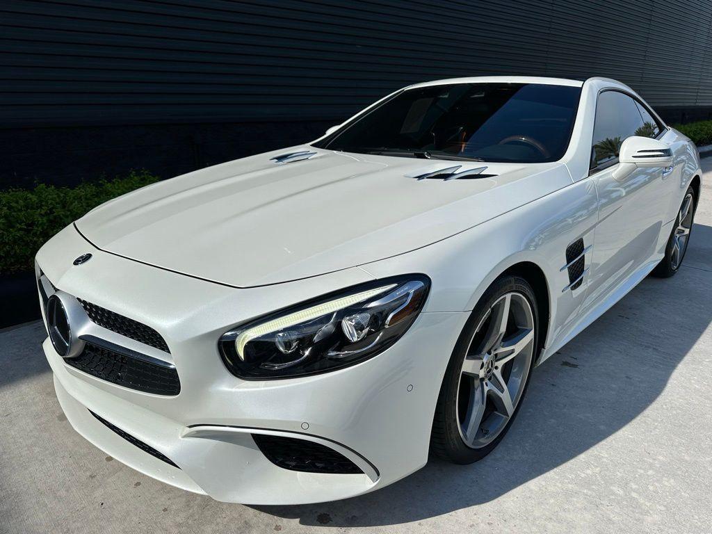 used 2017 Mercedes-Benz SL 550 car, priced at $52,995