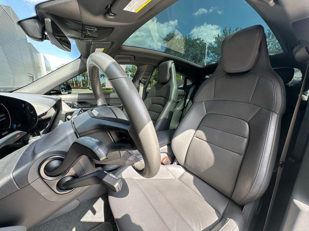 used 2021 Porsche Taycan car, priced at $59,995