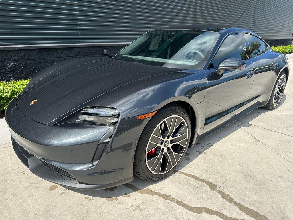 used 2021 Porsche Taycan car, priced at $59,995