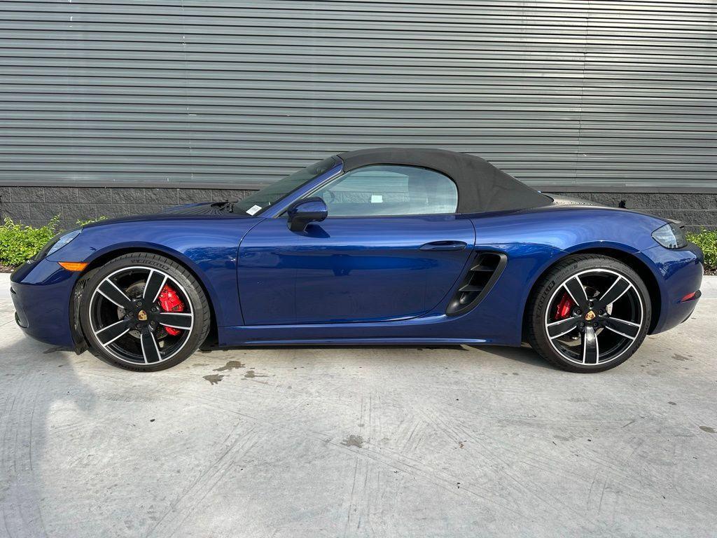 used 2024 Porsche 718 Boxster car, priced at $99,995