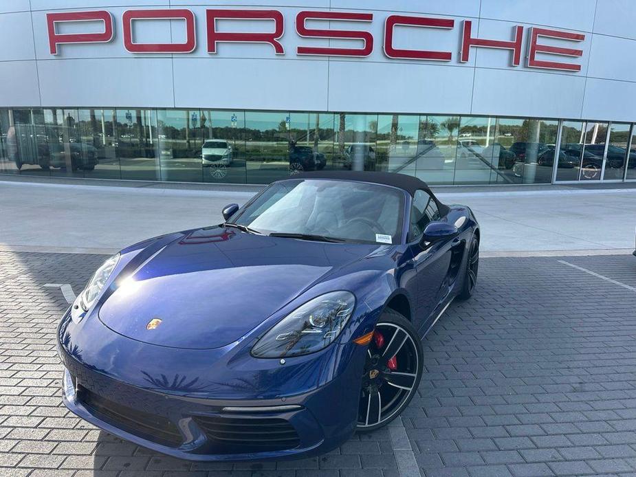 used 2024 Porsche 718 Boxster car, priced at $99,995