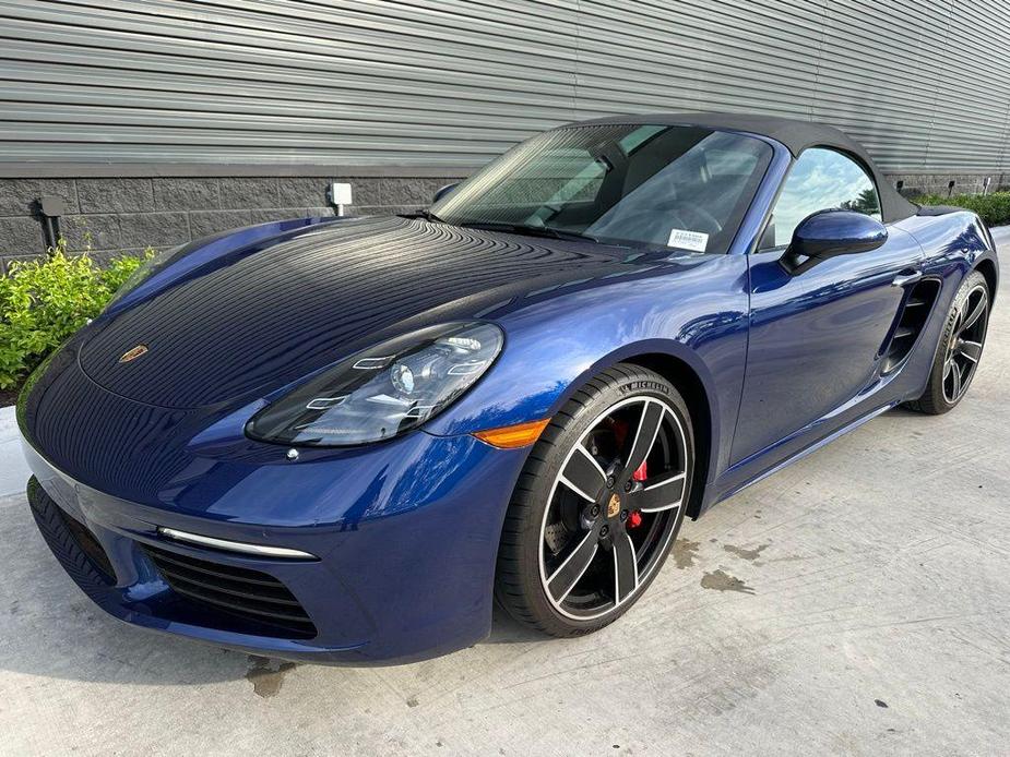 used 2024 Porsche 718 Boxster car, priced at $99,995