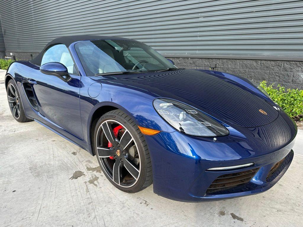 used 2024 Porsche 718 Boxster car, priced at $99,995