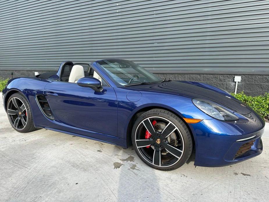 used 2024 Porsche 718 Boxster car, priced at $99,995