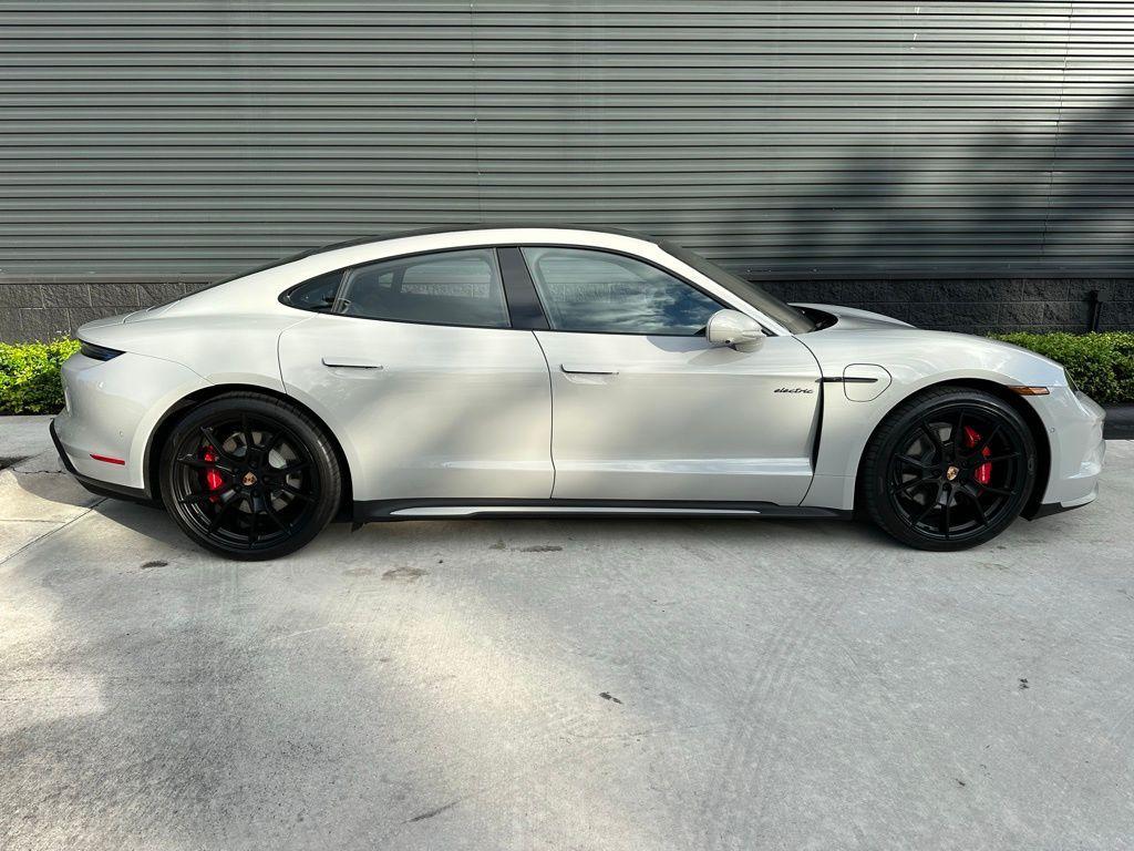 used 2025 Porsche Taycan car, priced at $134,995
