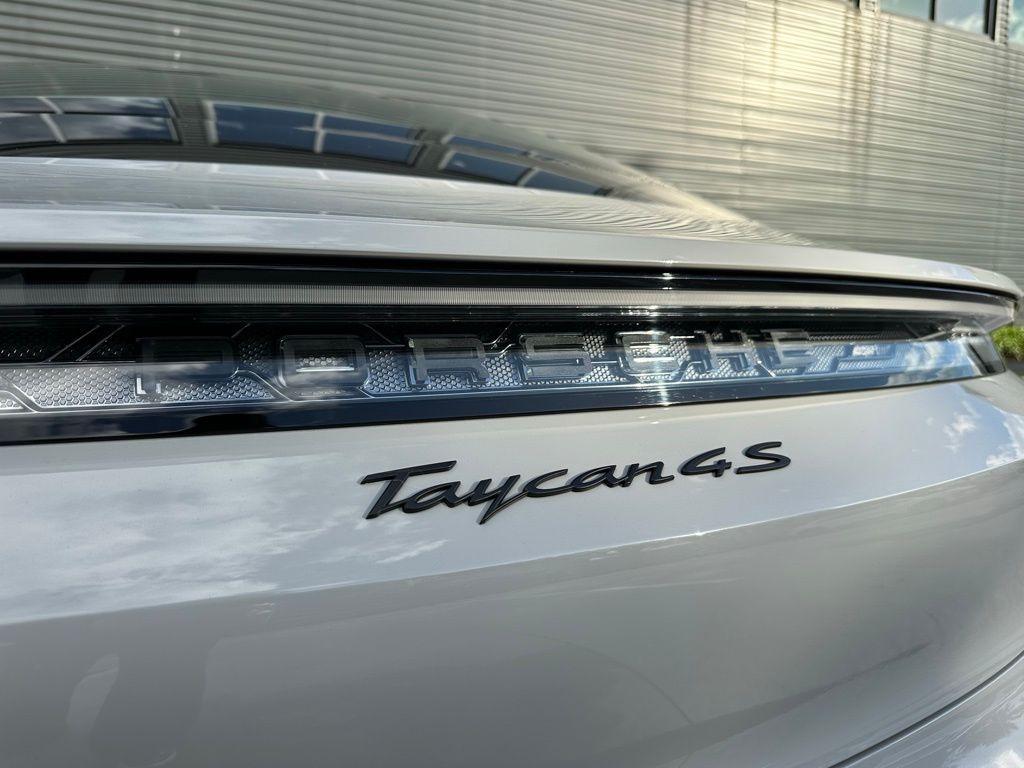 used 2025 Porsche Taycan car, priced at $134,995