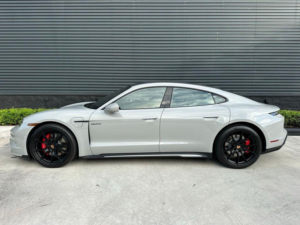 used 2025 Porsche Taycan car, priced at $134,995
